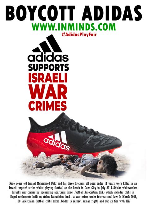 is adidas on boycott list.